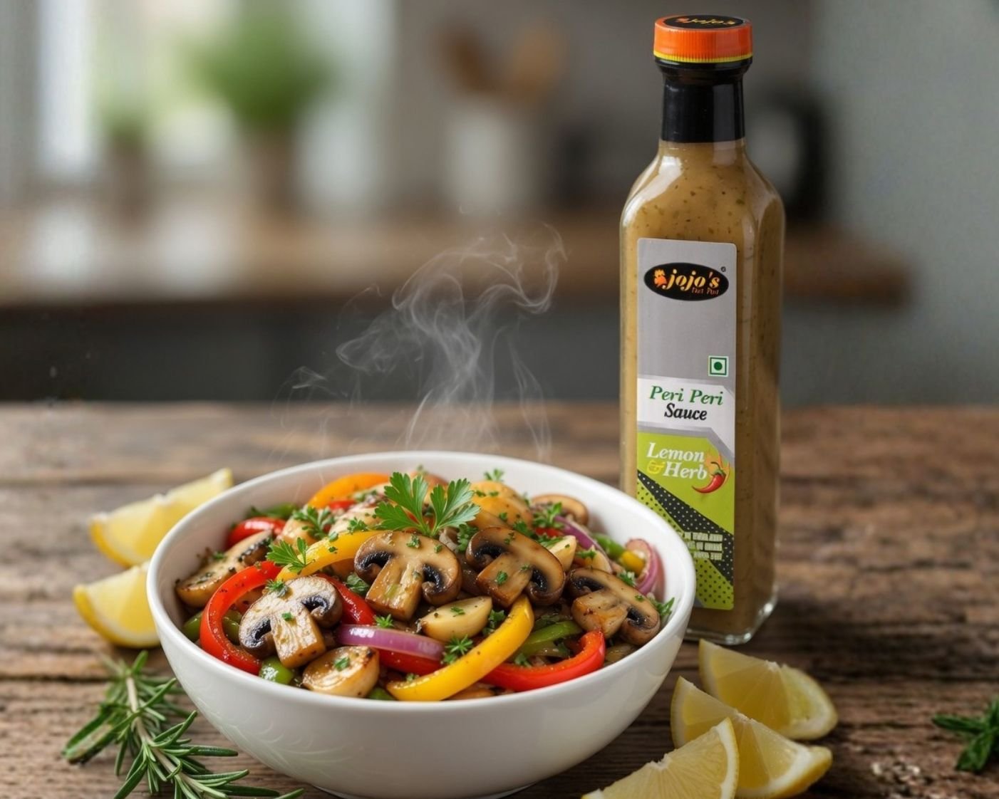 mushroom stir fry